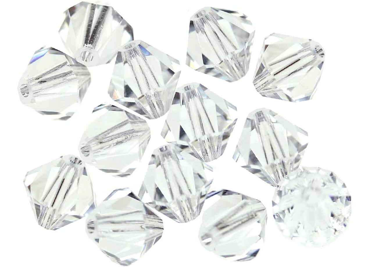Preciosa Crystal 5328 Crystal 6mm Bicone Beads Pack of 144 pcs